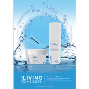 LIV blue plakat